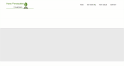 Desktop Screenshot of hansverstraatenhoveniers.nl